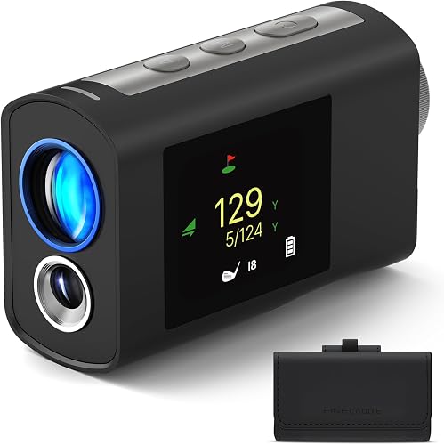 FineCaddie UPL2000 Golf Rangefinder with Slope, Dual Display (External — Key features at a glance
