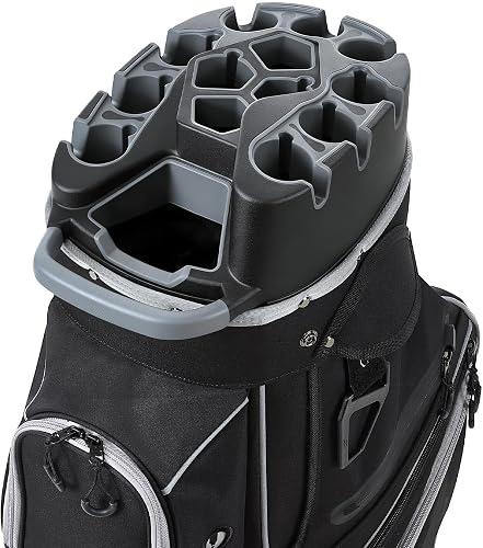 VEVOR Golf Cart Bag, 14 Way Molded Lock Top Divider Organizer, Golf Cl — Manufacturer product photo — best golf cart bags