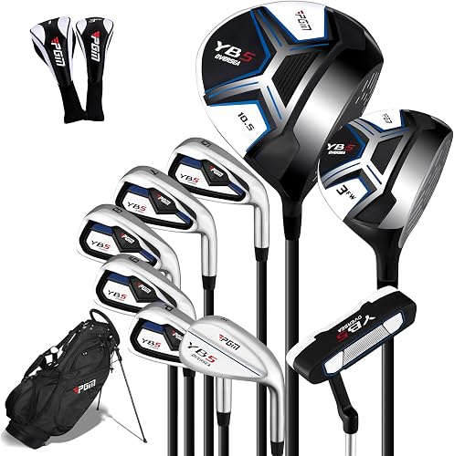PGM 12/15 Pieces Men's Complete Golf Club Set with Driver, Fairway, Hy — Side-by-side comparison of top picks in this category